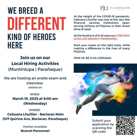cebuana hiring|Hi KaCebuana! Join the .